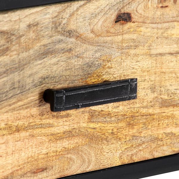 vidaXL TV Cabinet 120x30x45 cm Solid Mango Wood
