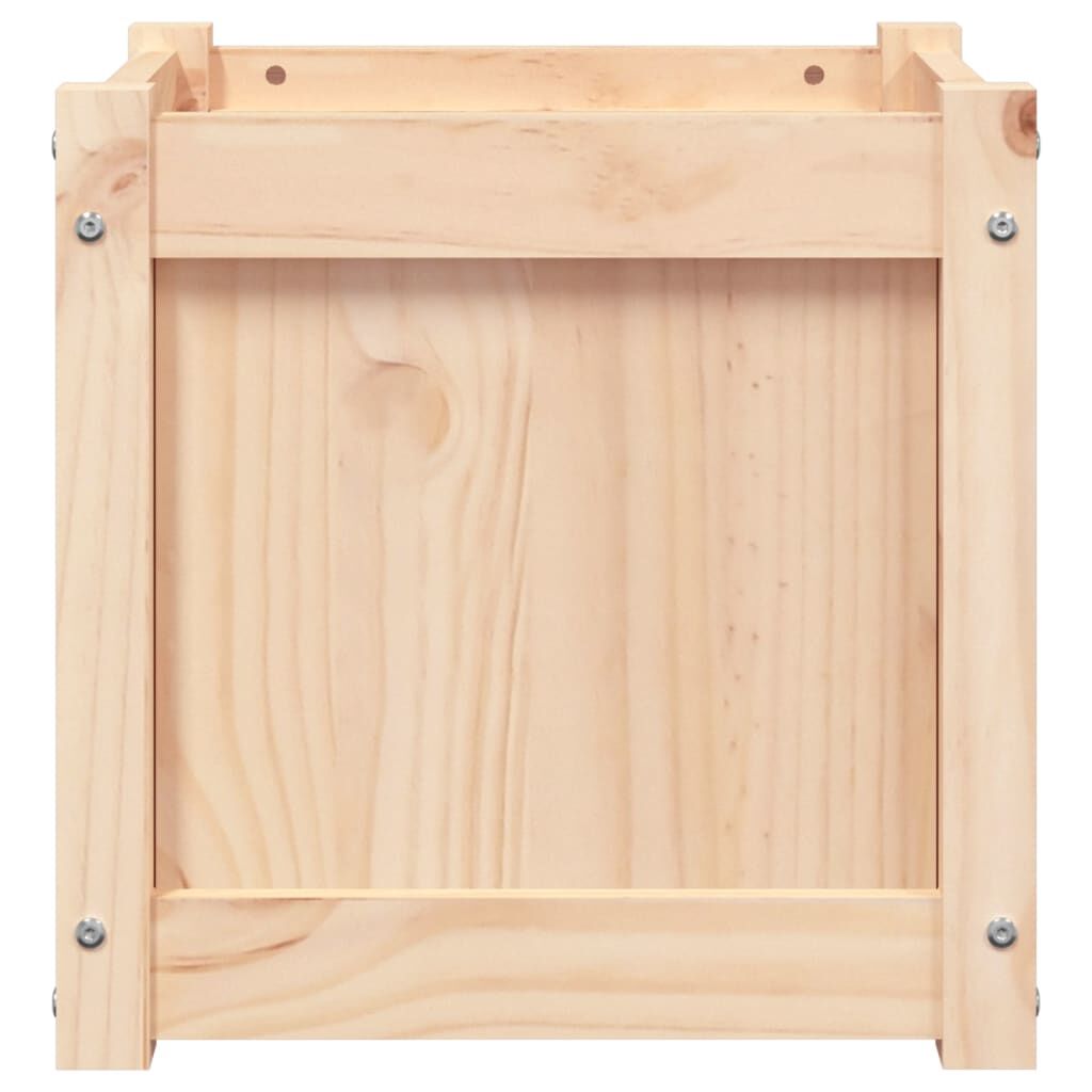 vidaXL Garden Planter 40x40x40 cm Solid Wood Pine