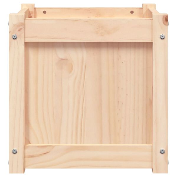 vidaXL Garden Planter 40x40x40 cm Solid Wood Pine