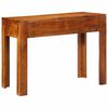 vidaXL Desk with Drawer Brown 100 x 50 x 75 cm Solid Acacia wood