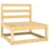 vidaXL 6 Piece Garden Lounge Set with Cushions Solid Pinewood