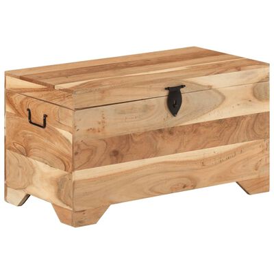 vidaXL Storage Chest Solid Acacia Wood