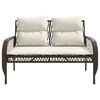 vidaXL 4 Piece Garden Sofa Set with Cushions Brown Poly Rattan