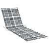 vidaXL 2-Person Sun Lounger with Cushions Bamboo