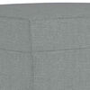 vidaXL Footstool Light Grey 60x50x41 cm Fabric