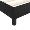 vidaXL Box Spring Bed Frame Black Twin Faux Leather (US Only)
