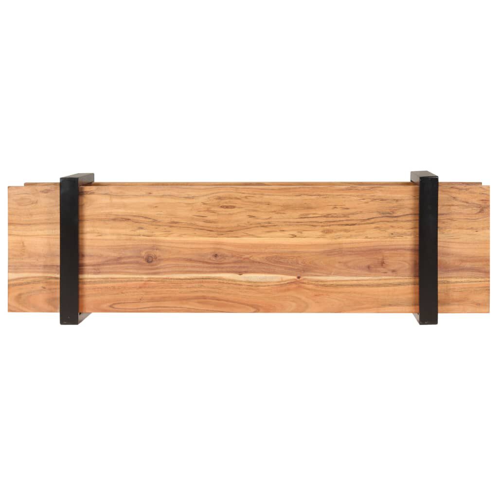 vidaXL TV Cabinet 130x40x40 cm Solid Acacia Wood