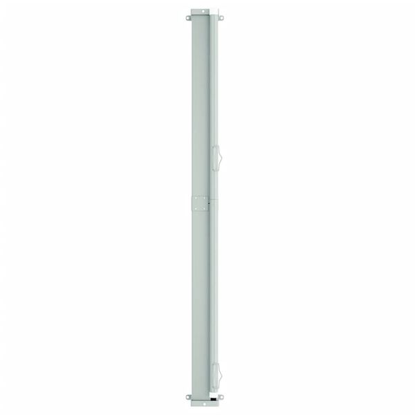 vidaXL Patio Retractable Side Awning 180x600 cm Black