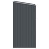 vidaXL Garden Shed Anthracite 87x98x159 cm Galvanised Steel
