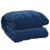 vidaXL Weighted Blanket Blue 200x225 cm 9 kg Fabric