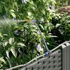 vidaXL Garden Black 80 x 40 x 126 cm Steel
