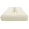 vidaXL Pallet Cushion Cream 120x40x12 cm Fabric