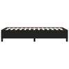 vidaXL Bed Frame without Mattress Black 100x203 cm Twin XL Faux Leather