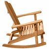 vidaXL Adirondack Rocking Chair 2 pcs Brown 100 x 77 x 99 cm