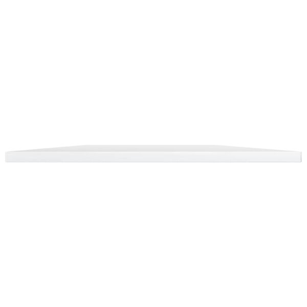 vidaXL Bookshelf Boards 8 pcs High Gloss White 60x50x1.5 cm Engineered Wood