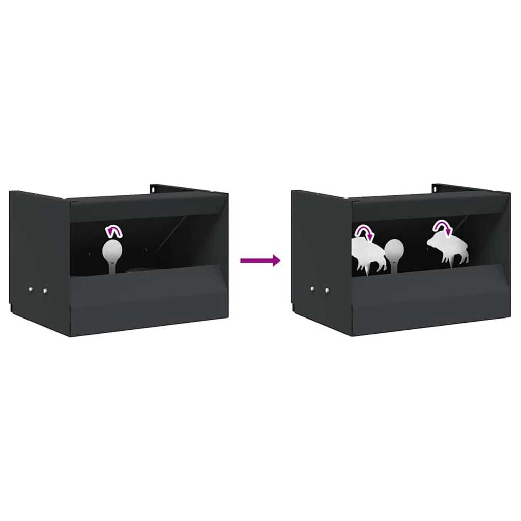 Magnetic Knockdown Pellet Catcher 4+1 Targets Wild Boar Design