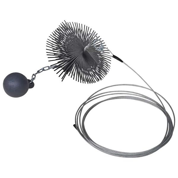Round Chimney Cleaning Brush Dia. 20 cm