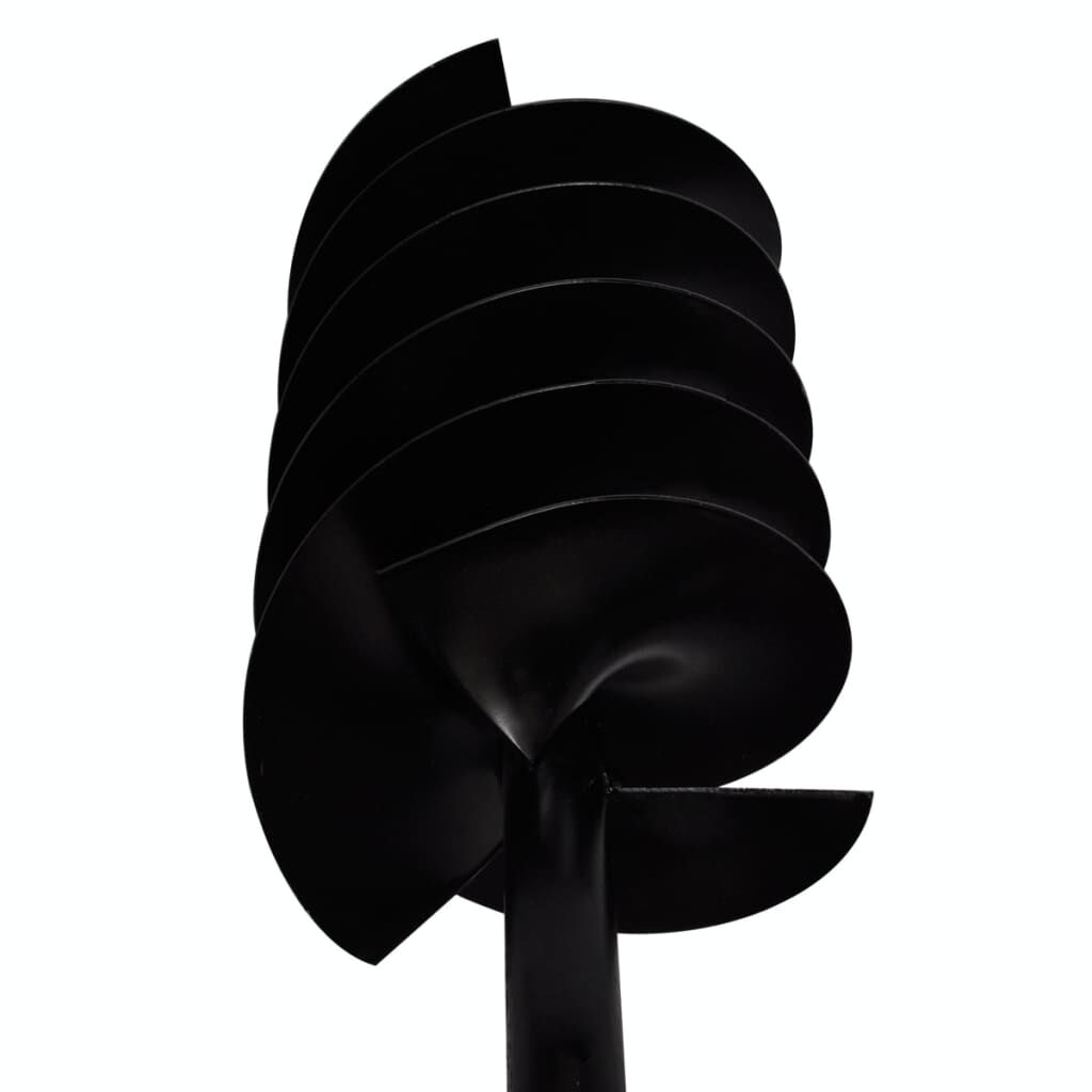 Ground Drill with Handle 180 mm with Extension Tube 17 m Steel