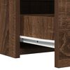 vidaXL Dressing Table Brown 83 x 40 x 70 cm Engineered wood