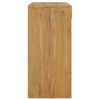 vidaXL Console Table 100x35x75 cm Solid Teak Wood
