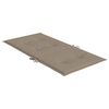 vidaXL Garden Lowback Chair Cushions 6 pcs Taupe 100x50x3 cm Oxford Fabric