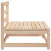 vidaXL Garden Sofas Armless 2 pcs 70x70x67 cm Solid Wood Pine
