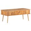 vidaXL Coffee Table 100x50x40 cm Solid Acacia Wood