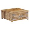 vidaXL Coffee Table 70x70x30 cm Solid Mango Wood