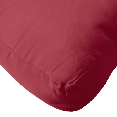 vidaXL Pallet Cushions 2 pcs Wine Red Oxford Fabric