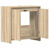 vidaXL Bathroom Cabinet Sonoma Oak 60x33x61 cm Engineered Wood