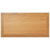 vidaXL Coffee Table 90x45x40 cm Solid Oak Wood