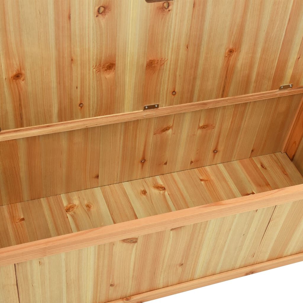 vidaXL Bench 107x45x75.5 cm Solid Wood Fir