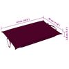vidaXL Sun Loungers 2 pcs with Cushions Solid Acacia Wood