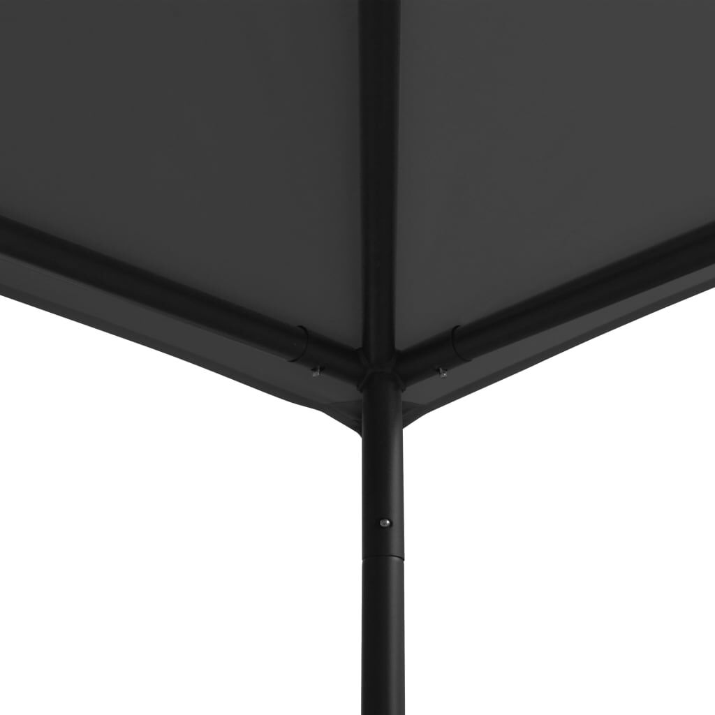 vidaXL Gazebo 4x4x3 m Anthracite 180 g/m²