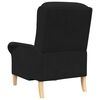 vidaXL Armchair Black 76 x 94 x 102 cm Velvet