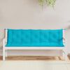 vidaXL Garden Bench Cushions 2 pcs Turquoise Oxford Fabric