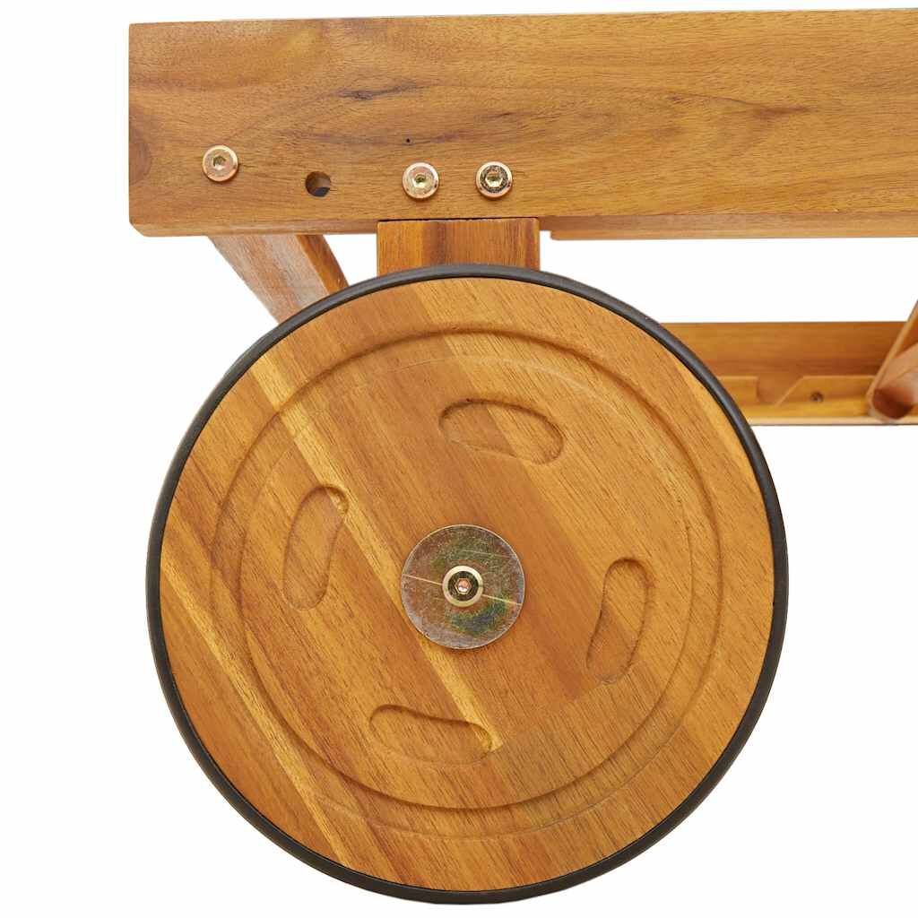 vidaXL Sun Loungers 2 pcs Solid Wood Acacia