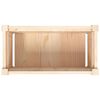 vidaXL Garden Planters 2 pcs Solid Wood Pine