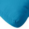 vidaXL Pallet Cushions 3 pcs Light Blue Fabric