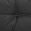 vidaXL Garden Middle Sofas with Anthracite Cushions 2 pcs Solid Pinewood