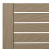vidaXL Sun Lounger Light Brown 155x58x83 cm Polypropylene