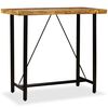 vidaXL Bar Table Solid Reclaimed Wood 120x60x107 cm