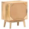 vidaXL Bedside Cabinet 40x30x50 cm Solid Mango Wood