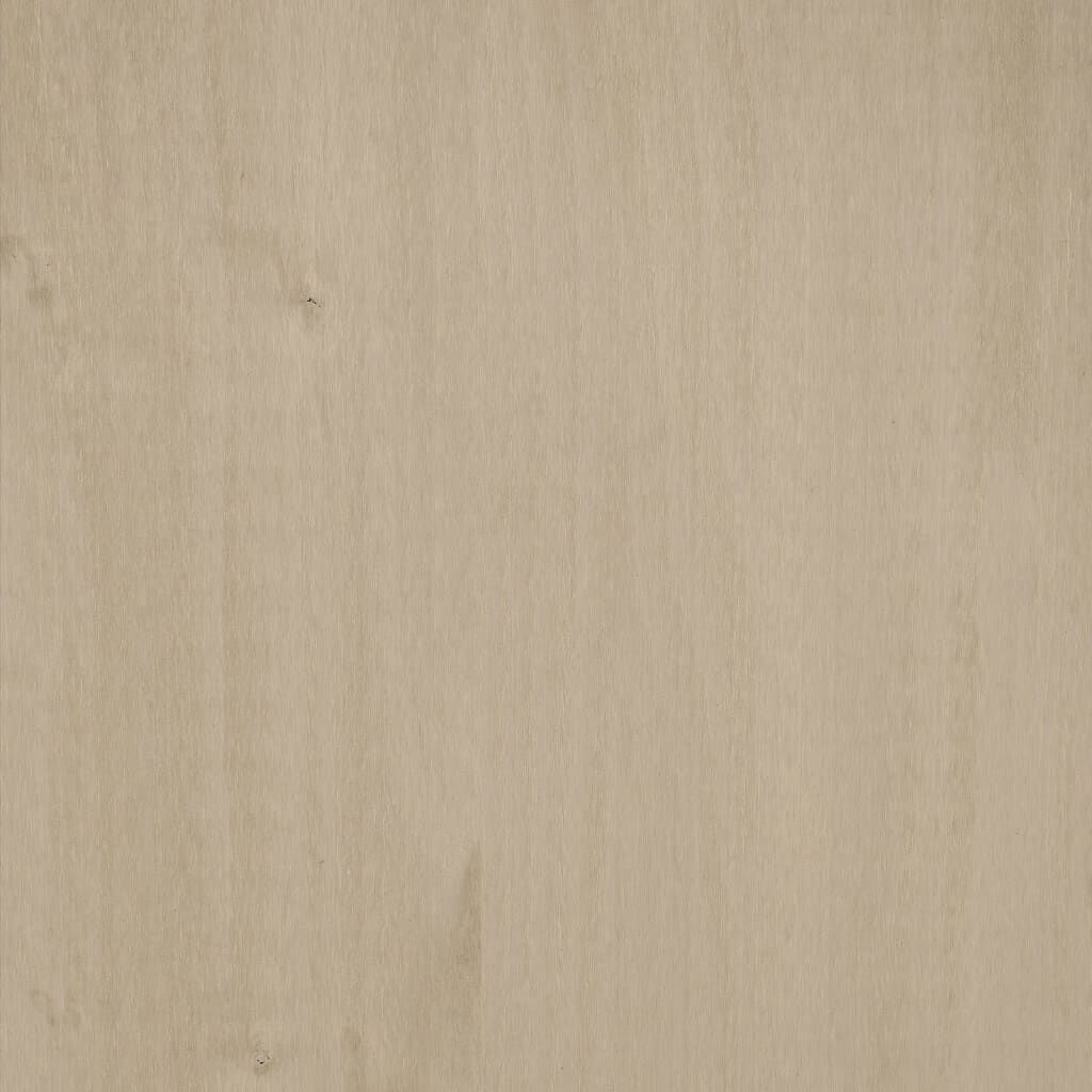 vidaXL Sideboard HAMAR Honey Brown 85x35x80 cm Solid Wood Pine