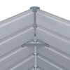 vidaXL Raised Garden Bed 160x80x45 cm Galvanised Steel Anthracite
