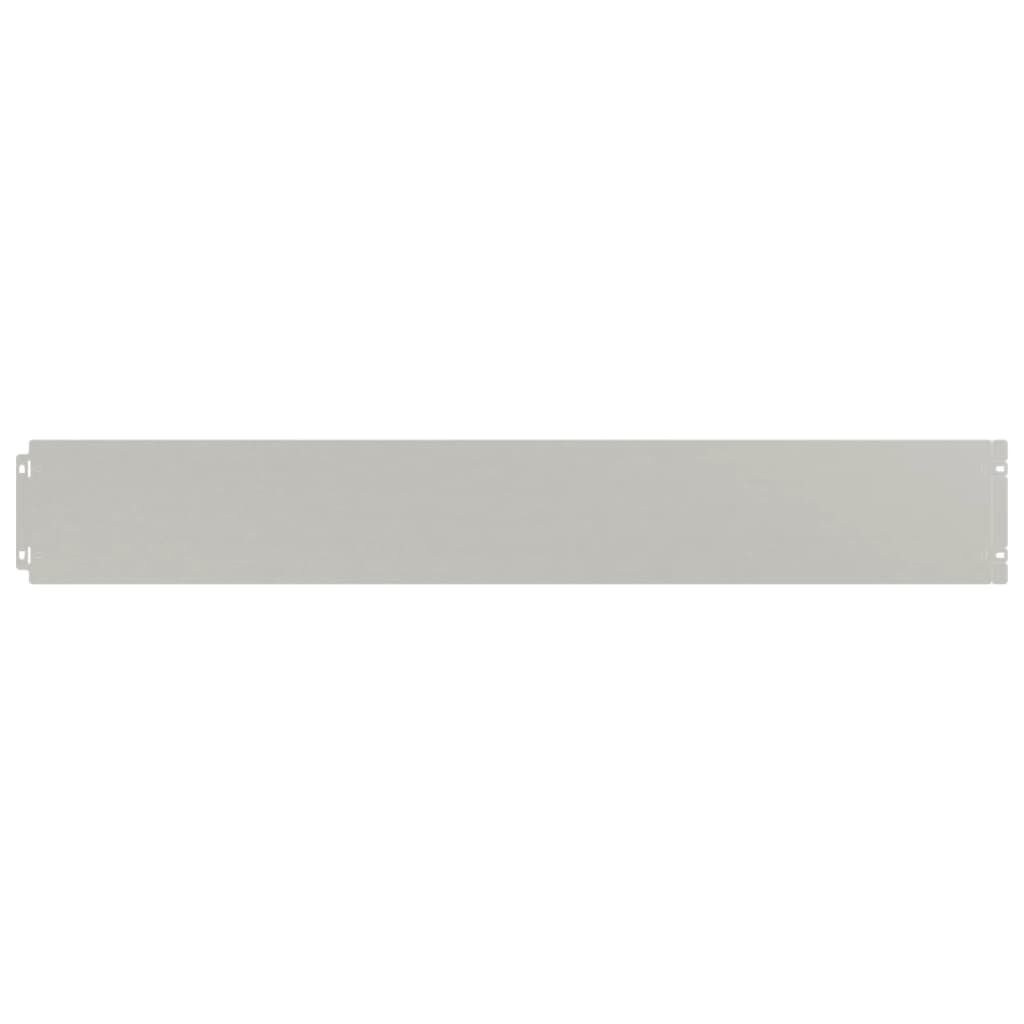 vidaXL Lawn Edgings 50 pcs 15x103 cm Flexible Corten steel