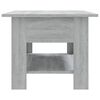 vidaXL Coffee Table Grey Sonoma 102x55x42 cm Engineered Wood