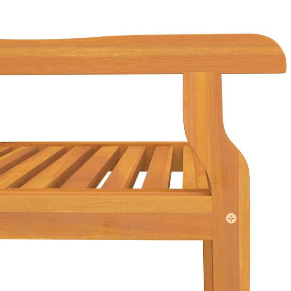 vidaXL Outdoor Dining Chairs 2 pcs Solid Wood Acacia