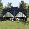 vidaXL Party Tent Blue 400 x 400 x 266 cm Polyethylene