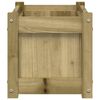 vidaXL Garden Planters 2 pcs Impregnated Wood Pine